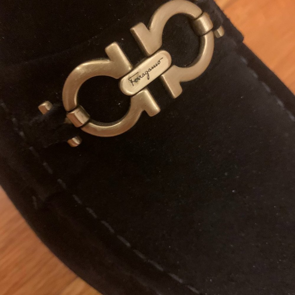 Ferragamo Formal Suede Shoes